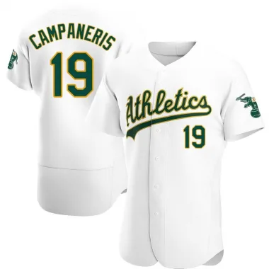 Bert Campaneris Men's Authentic Oakland Athletics White Home Jersey