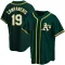 Bert Campaneris Youth Replica Oakland Athletics Green Alternate Jersey