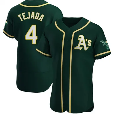 Stephen Piscotty Men's Oakland Athletics Alternate Jersey - Black Golden  Replica